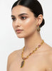 Paisley Design Multicolor Necklace Set with Earrings