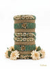 Dark Green Bridal Kundan Bangles Set – Gehna