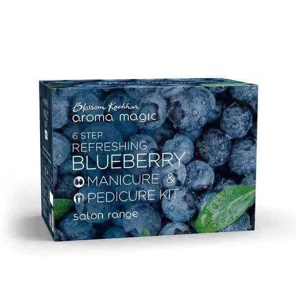 aroma magic 6-step refreshing blueberry manicure kit | nourishing hand care