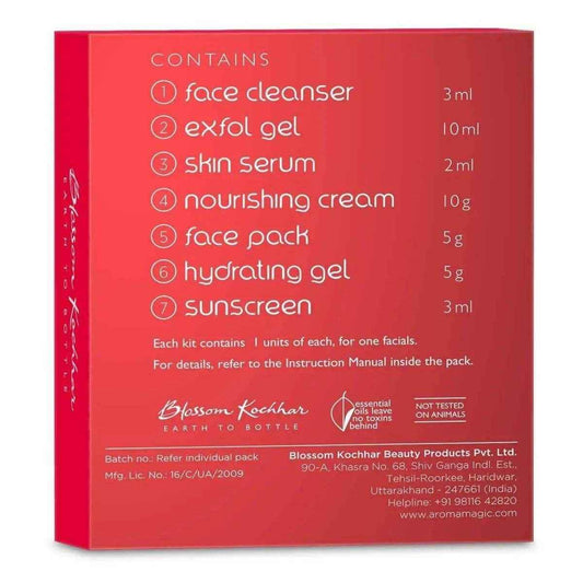 Aroma Magic 7-Step Bridal Glow Facial Kit | Single Use | 38g Pack