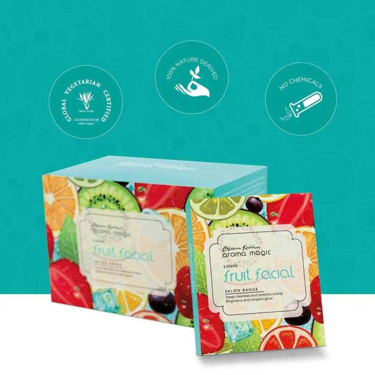 Aroma Magic Fruit Facial Kit – Deep Cleanses, Brightens & Restores Skin Vitality
