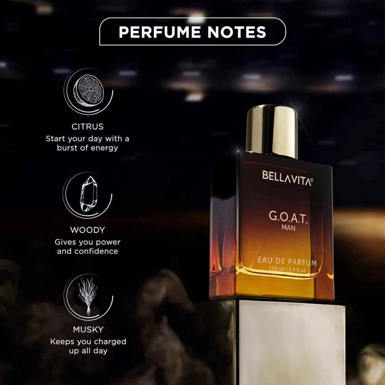 bellavita luxury man goat man parfume