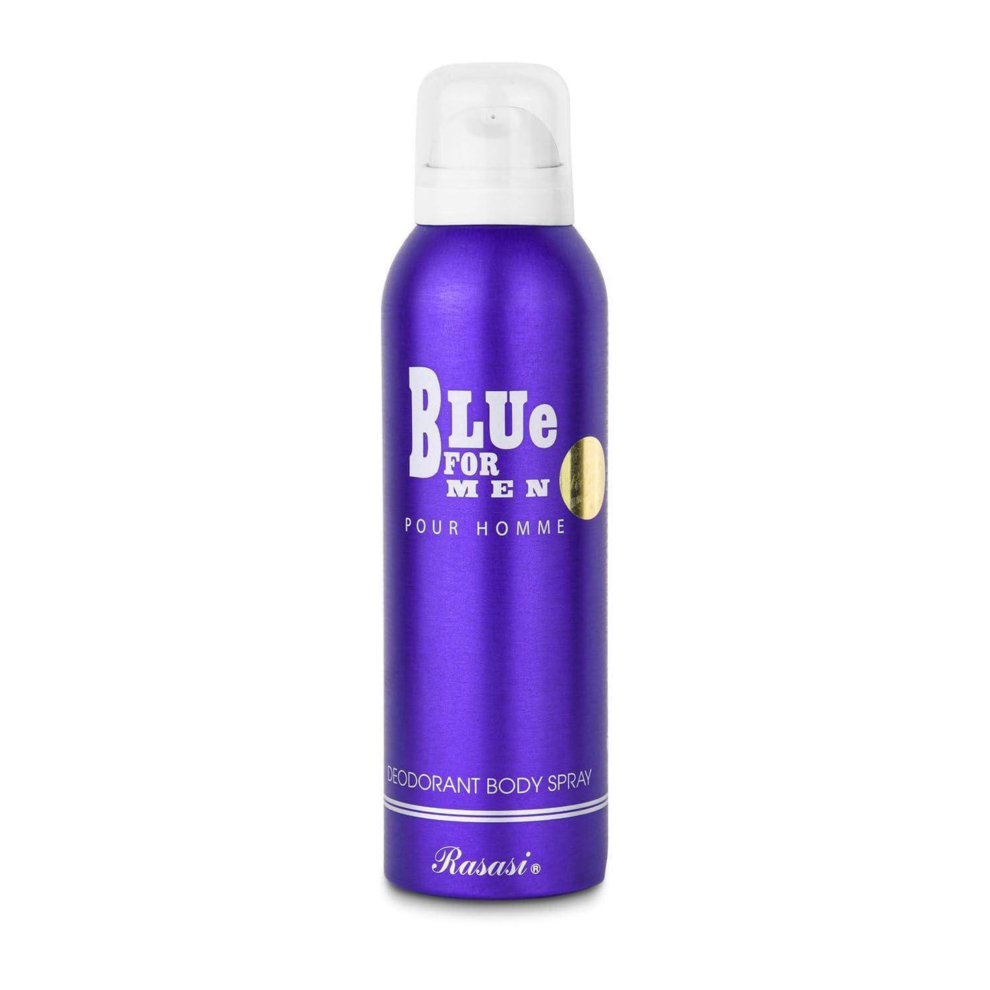 blue 4 men deodorant spray by rasasi - 200ml, for men, fresh fragrance