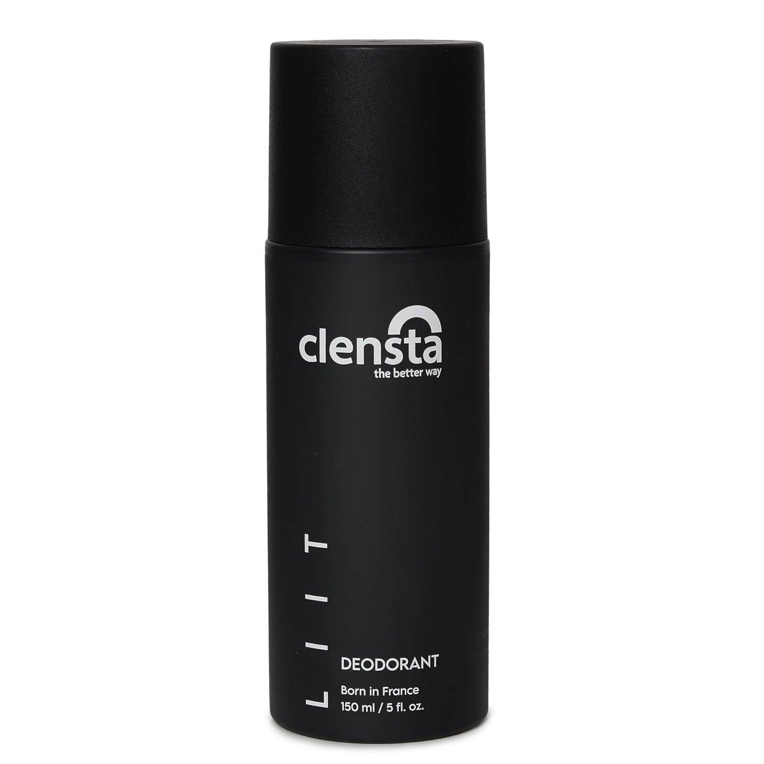 Clensta Liit Deodorant Body Spray - 150ml, Long Lasting Perfume, Aloe Vera Extract