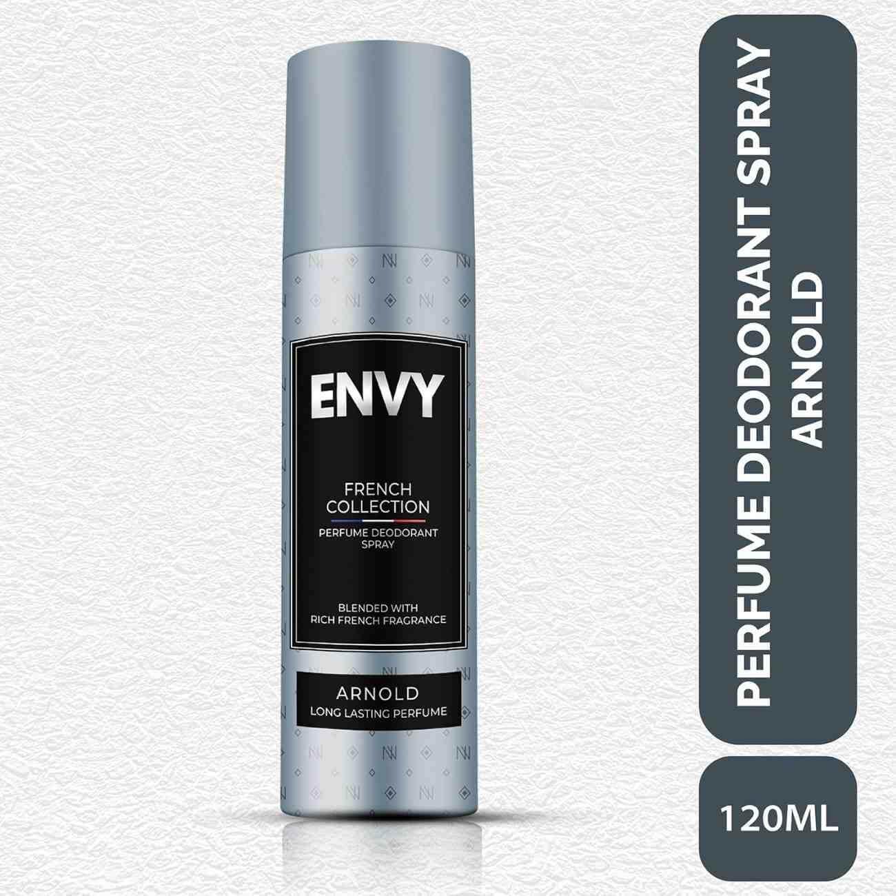 envy arnold deodorant for men - 120ml, long lasting fragrance