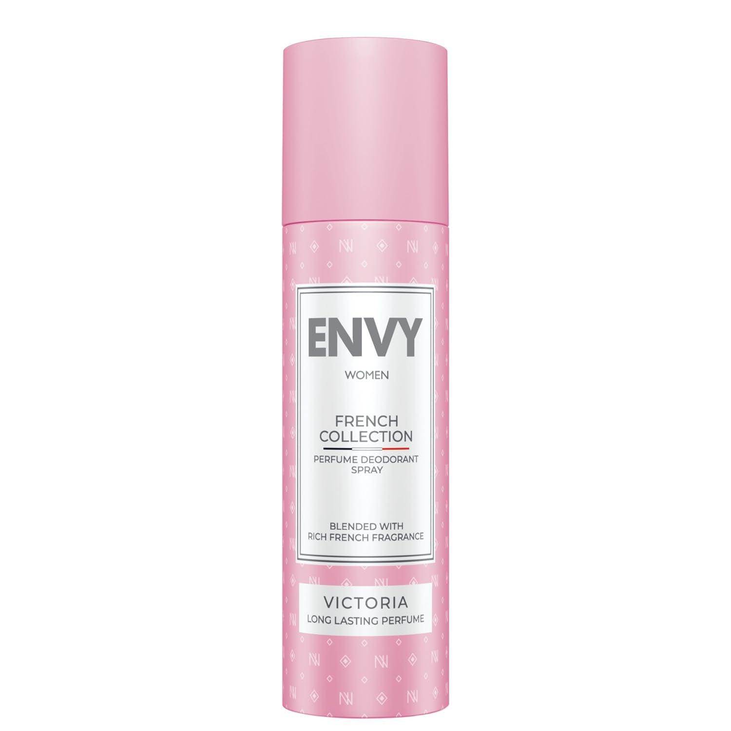 ENVY Victoria French Collection Perfume Deodorant Spray - 120ml, Luxury Fragrance for Women