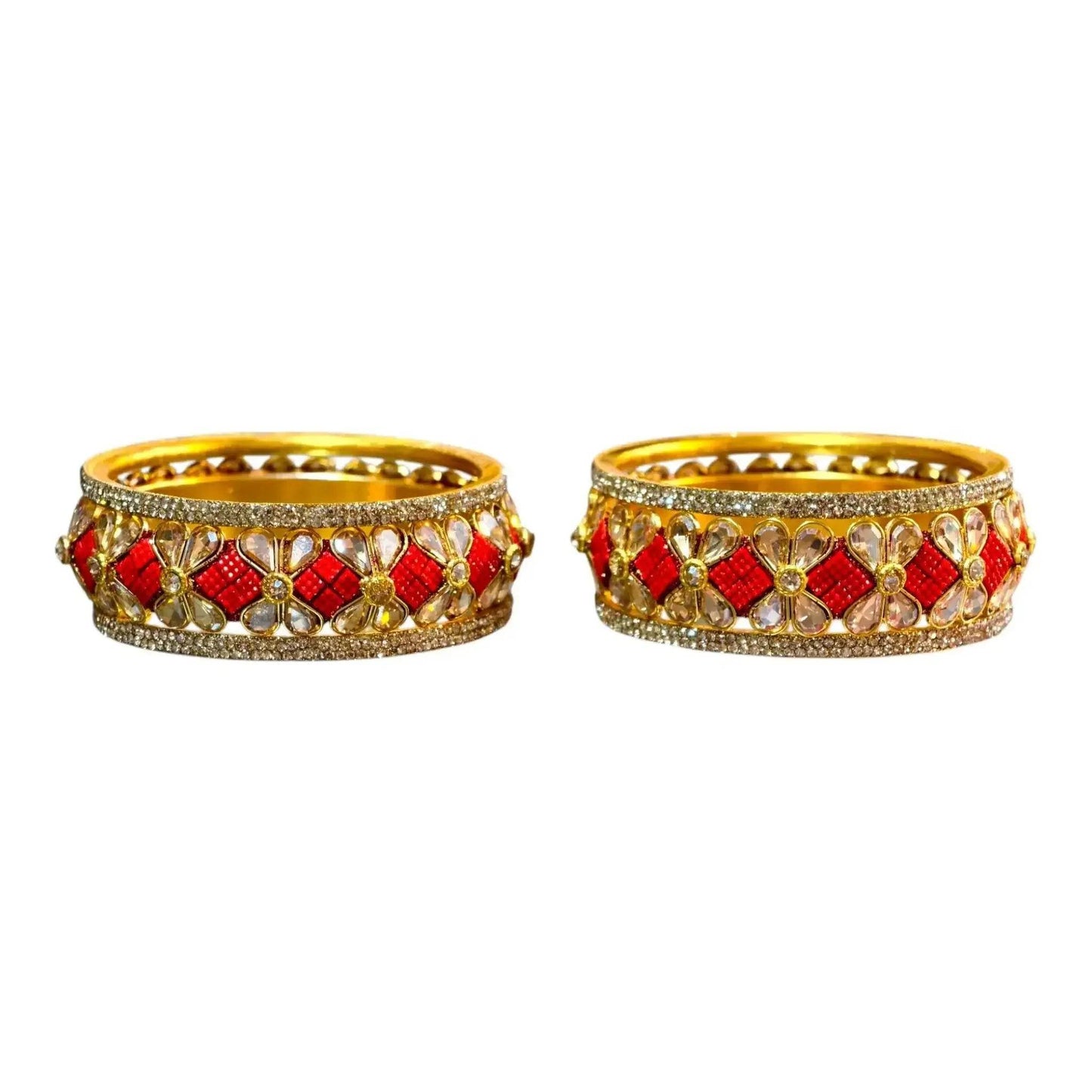exquisite green designer bangles with stonework – elegant floral design for special occasions