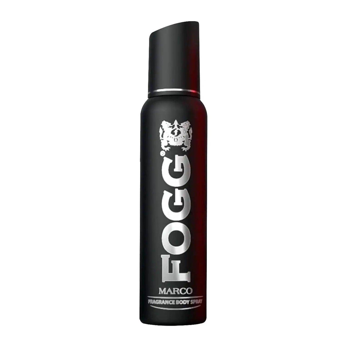 fogg marco no gas deodorant - long lasting body spray for men, 120ml