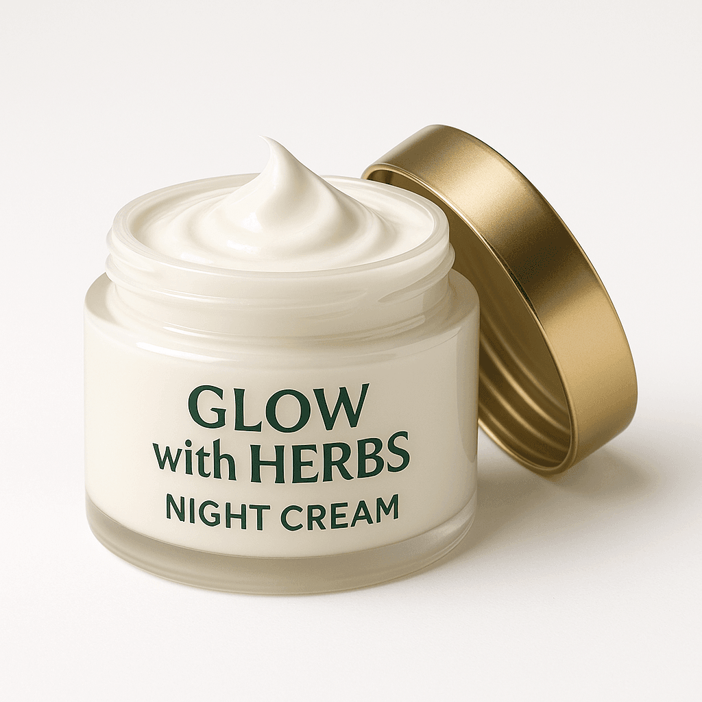 Glow with Herbs: Night Face Cream – Love & Care for Your Skin