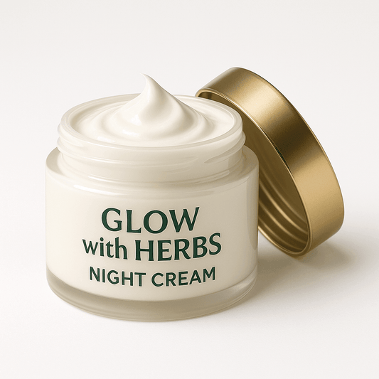 Glow with Herbs: Night Face Cream – Love & Care for Your Skin
