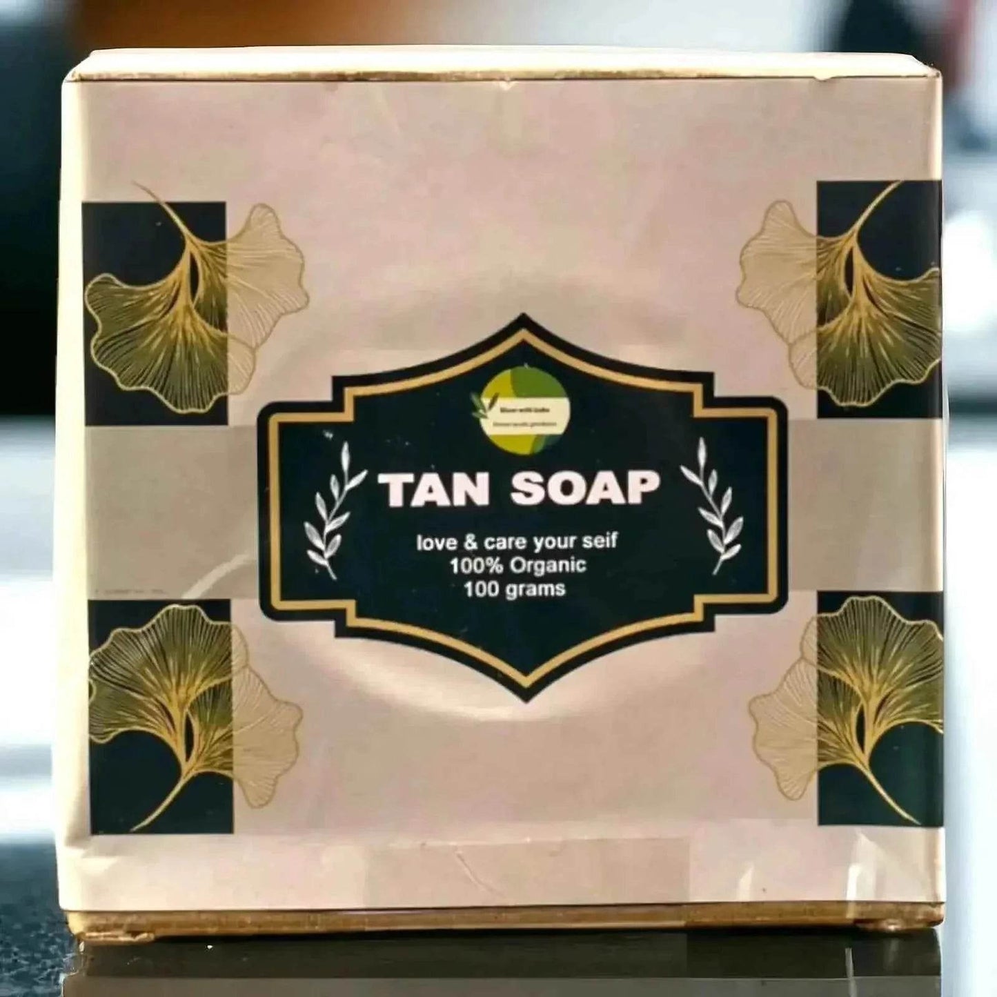 glow with herbs tan soap – natural glow & radiance
