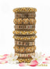 Golden Bridal Floral Bangles – Premium Traditional Ethnic Jewellery