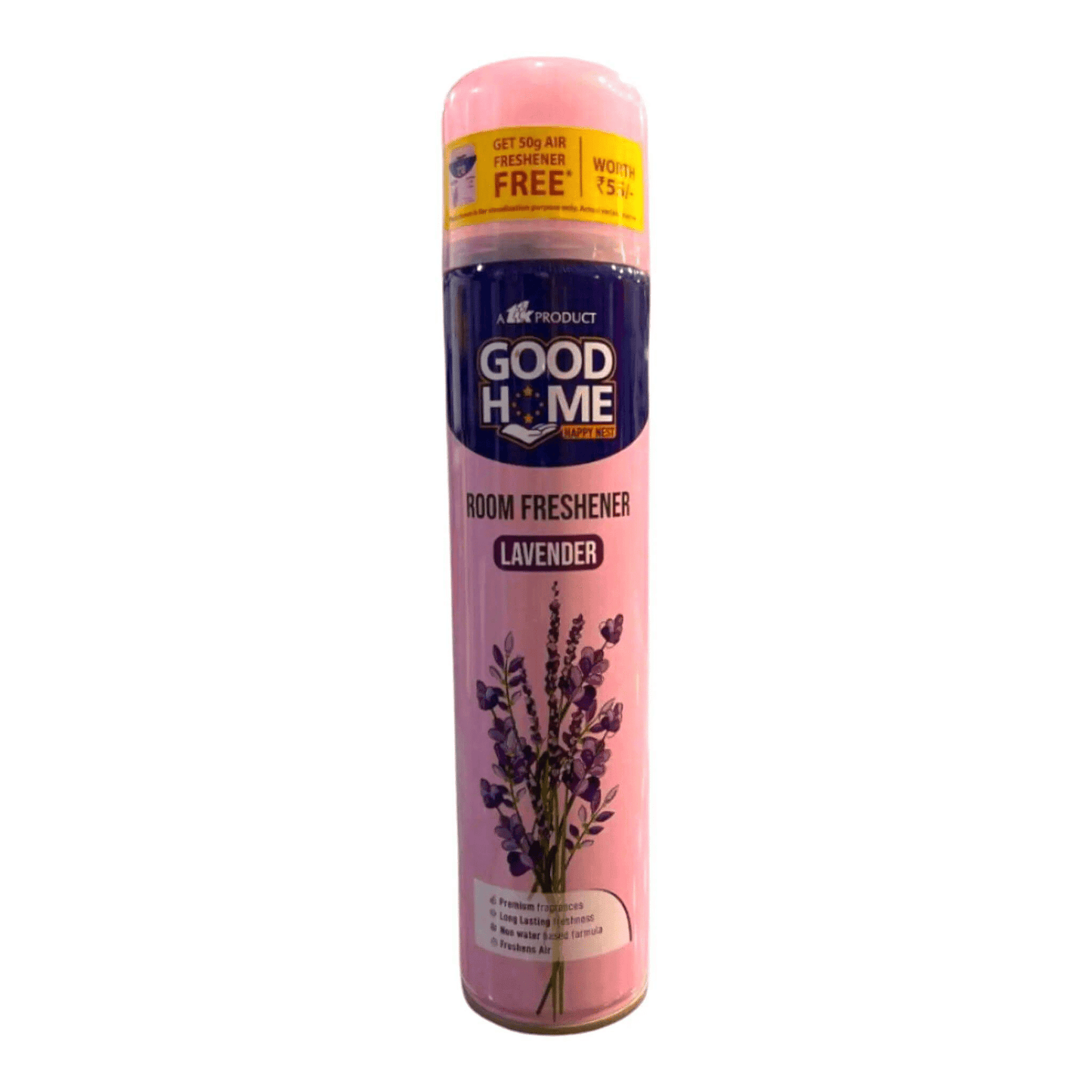 good home room freshener - lavender 130g | long-lasting lavender fragrance | odour neutralizer for home & office | air freshener spray