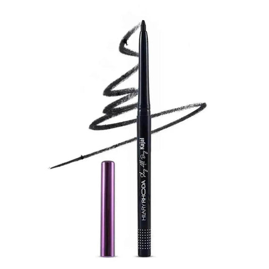 Here’s a product title based on your description:  **Hilary Rhoda Slay All Day Kajal – Retractable, Long-Lasting, Matte Finish, Highly Pigmented, Transfer-Proof & Smudge-Proof Kajal**