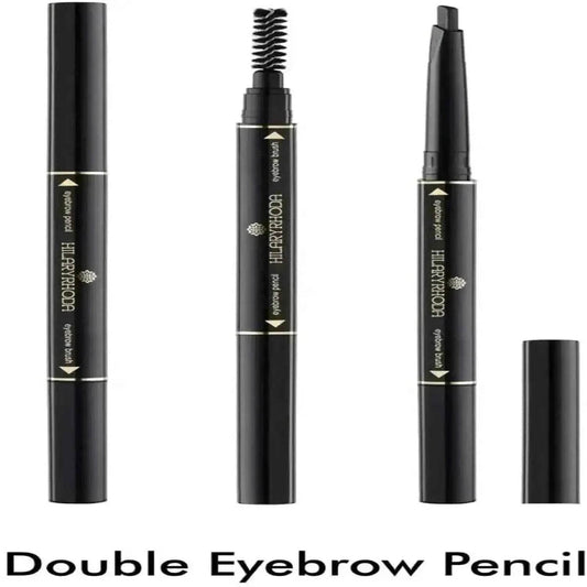 Here’s a refined version of your product title:  **Hilary Rhoda Brow Artist Eyebrow Pencil – Dual-Ended, Smudge-Proof, Long-Lasting, Natural Finish, 0.3g (Brown)**