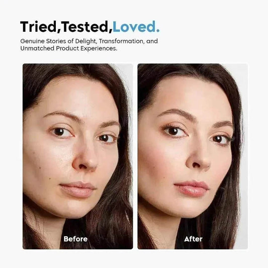 Hilary Rhoda 8-Piece Makeup Brush Set with Pouch | Premium Synthetic Kabuki, Foundation, Concealers, Eyeshadows, Blush, Powder, Highlighter, Contour (Pink)