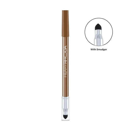Hilary Rhoda Play n Blend Gel Eyeliner | One Stroke Application | Highly Pigmented, Matte & Shimmer Finish | 2-in-1 Smudger + Eyeliner (Pop Champagne, Shade 01) 1.5g