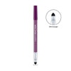 Hilary Rhoda Play n Blend Gel Eyeliner | One Stroke Application | Highly Pigmented, Matte & Shimmer Finish | 2-in-1 Smudger + Eyeliner (Purple Drama, Shade 12) 1.5g