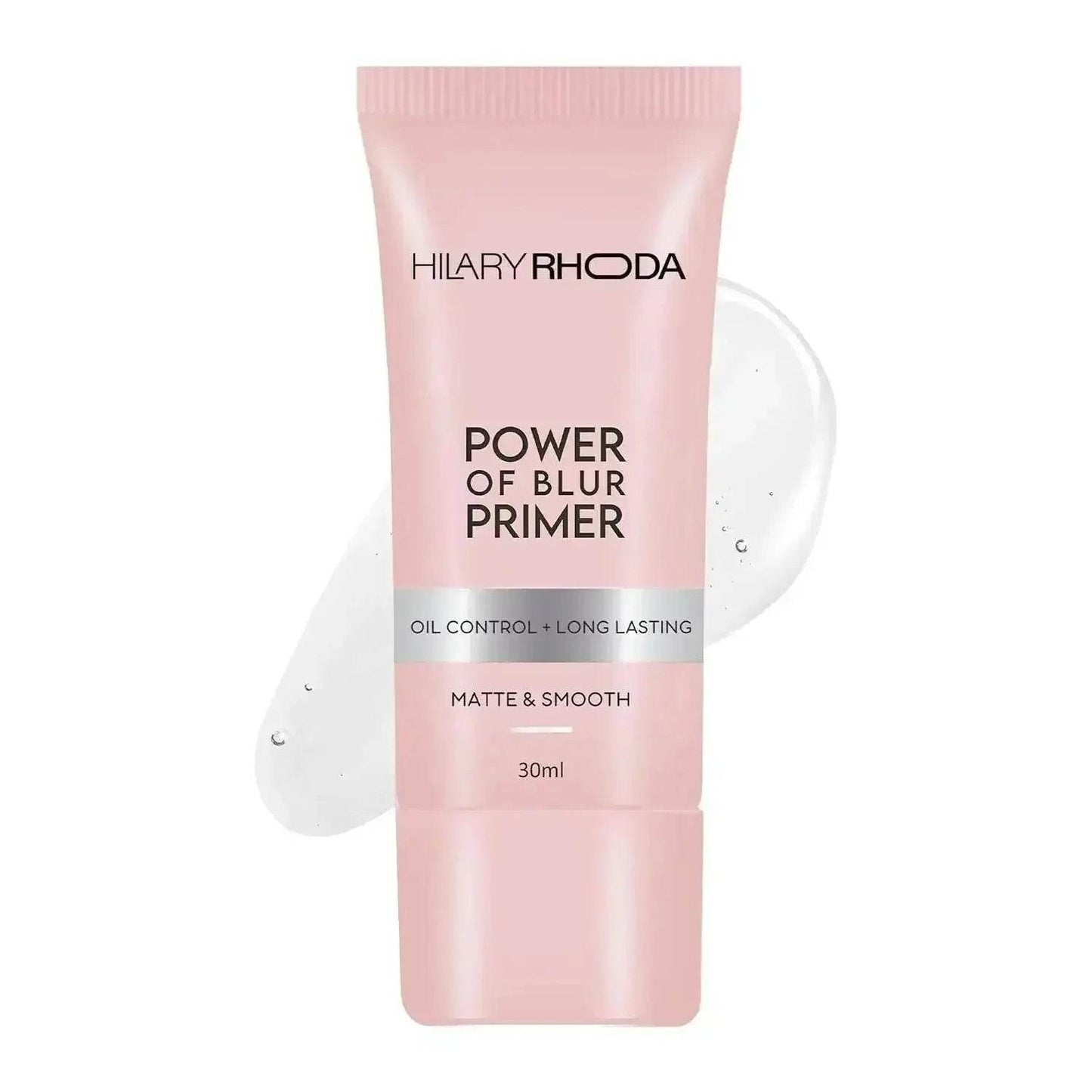 hilary rhoda power of blur primer - lightweight, silicone-based, matte finish, oil-control, infused with vitamins a & e, waterproof, 30ml