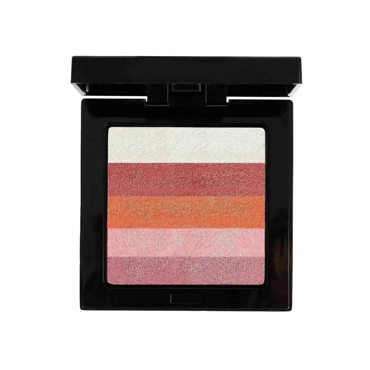 hilary rhoda shimmer bricks highlighter palette - bronzers, highlighters & blushes, highly pigmented, long-lasting glow (shade 02, 8.1g)