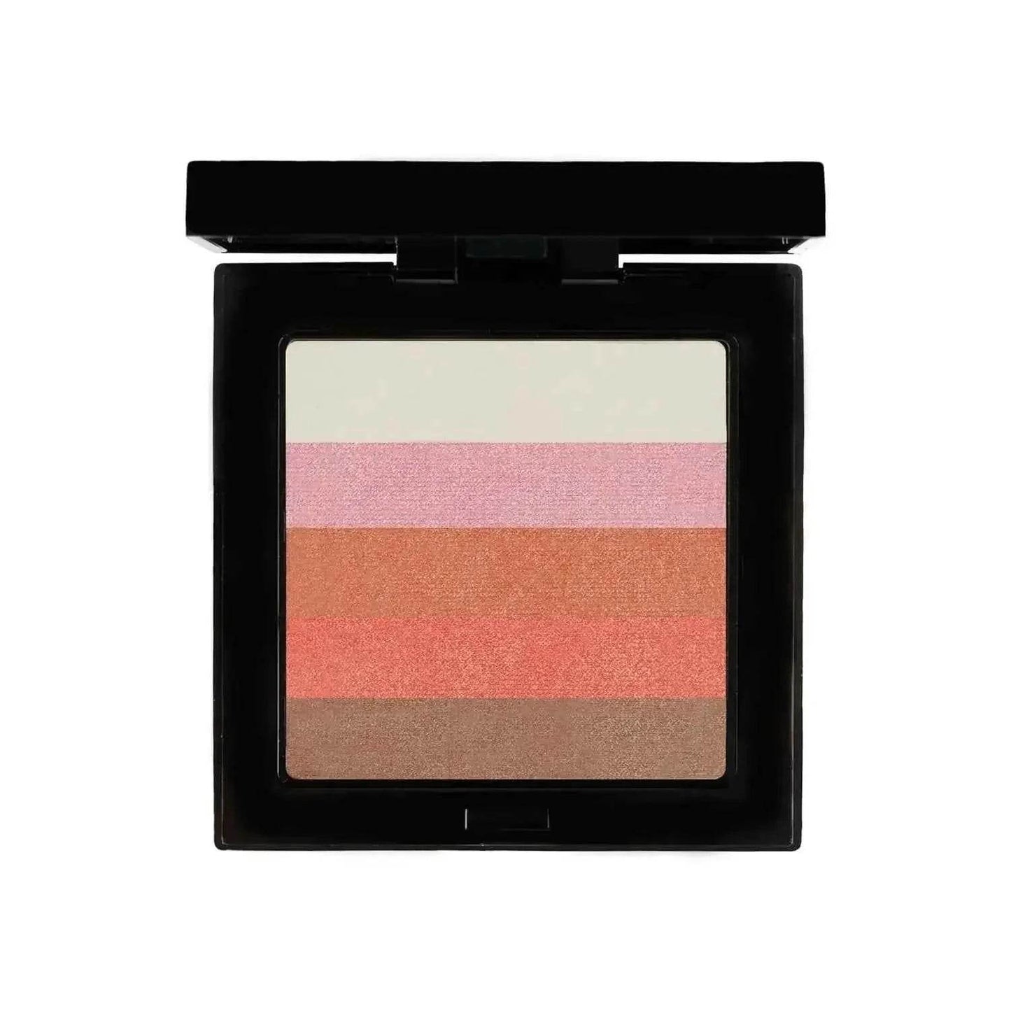 hilary rhoda shimmer bricks highlighter palette - bronzers, highlighters & blushes, highly pigmented, long-lasting glow (shade 04, 8.1g)