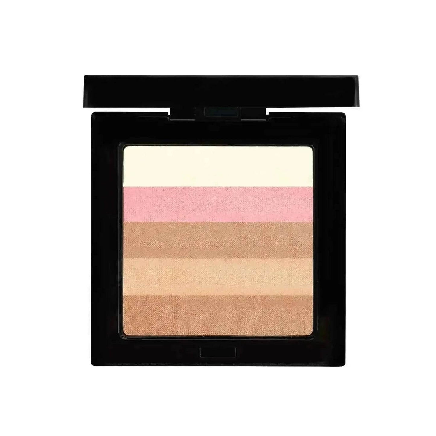 hilary rhoda shimmer bricks highlighter palette - bronzers, highlighters & blushes, highly pigmented, long-lasting glow (shade 05, 8.1g)