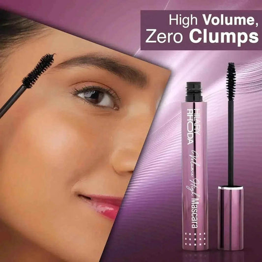 Hilary Rhoda Volume High Mascara | Smudge-Free, Water-Resistant | Volumizing, Long-Wear, Lash-Lift Effect | Black Mascara (7.5ml)