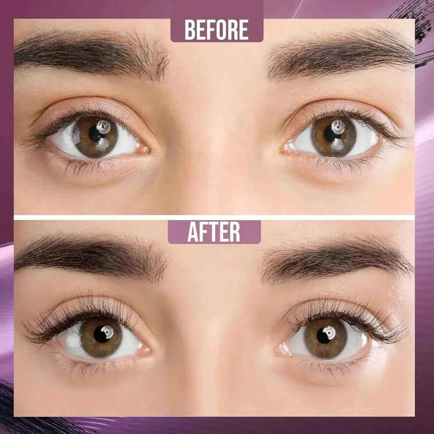 hilary rhoda volume high mascara | smudge-free, water-resistant | volumizing, long-wear, lash-lift effect | black mascara (7.5ml)