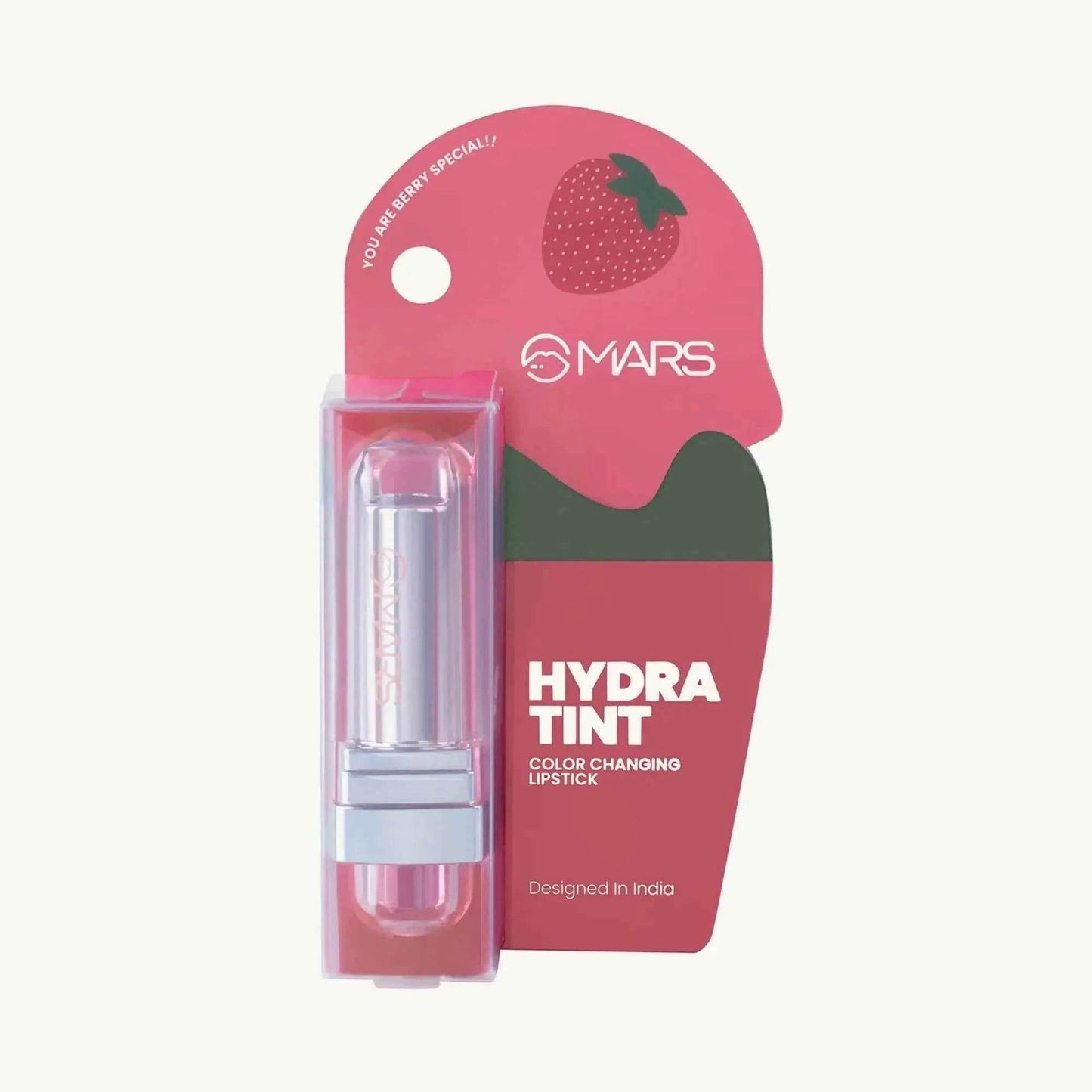 hydra tint color changing lipstick – ph-activated lip balm | moisturizing tint | long-lasting natural pink glow | temperature reactive formula