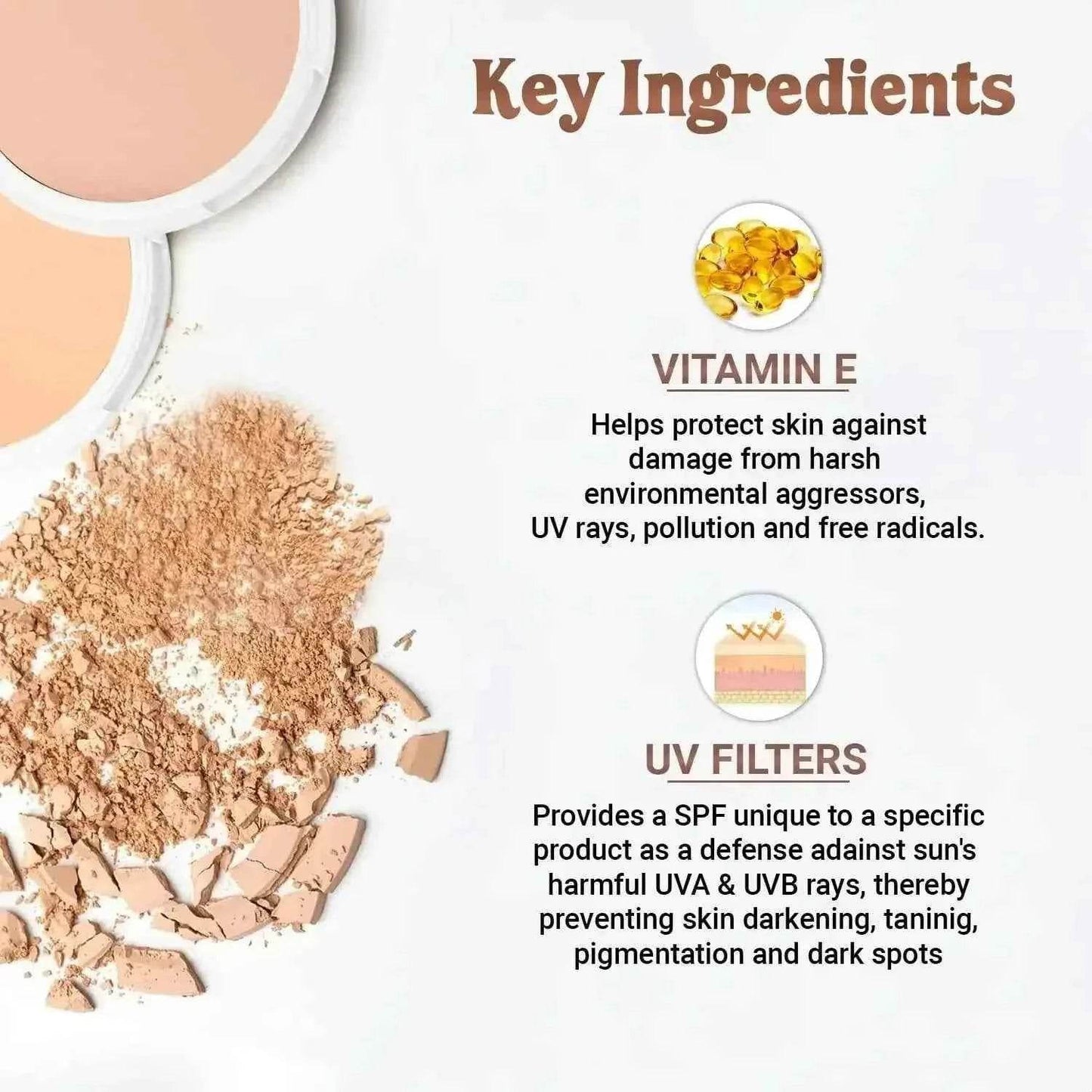 iba pure skin mattifying compact – natural coral (9g) | oil-free matte finish | long wear & even coverage | spf 15 | 100% natural, halal & vegan makeup