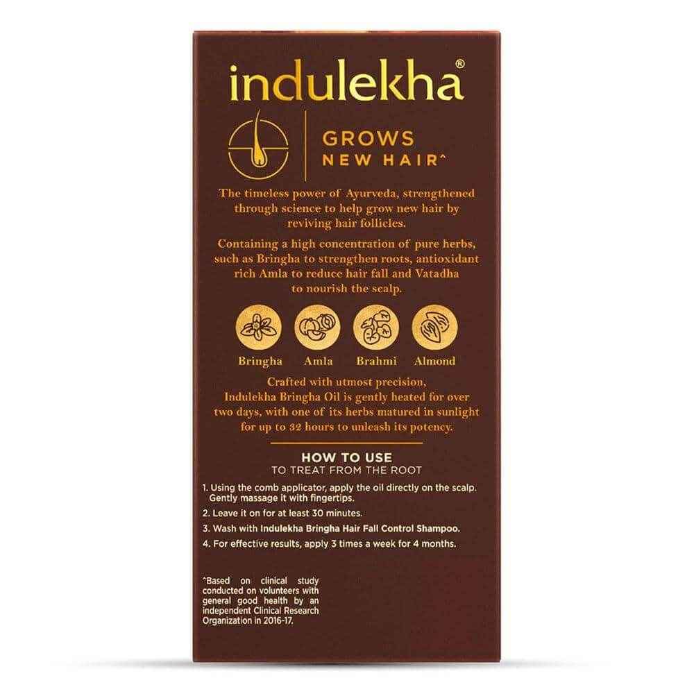 indulekha bringha ayurvedic hair oil – hair fall control & hair growth