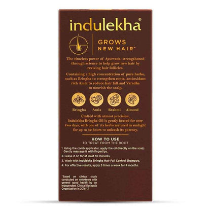 Indulekha Bringha Ayurvedic Hair Oil – Hair Fall Control & Hair Growth