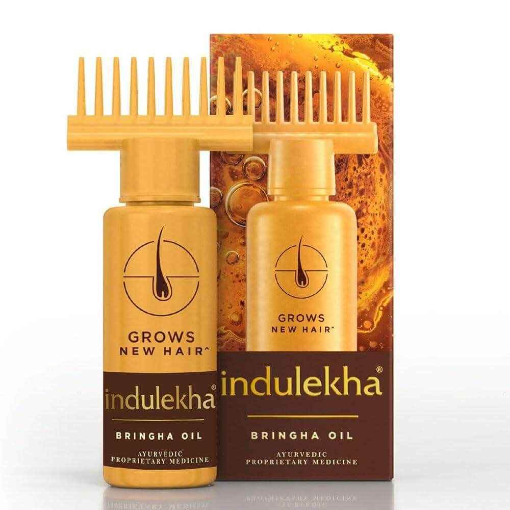 indulekha bringha ayurvedic hair oil – hair fall control & hair growth