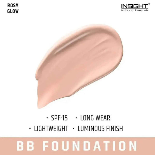 Insight BB Foundation - Rosy Glow, 30ml | Lightweight, Medium Coverage for All Skin Types