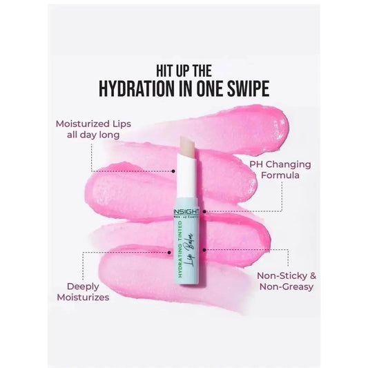 Insight Cosmetics Hydrating Tinted Lip Balm with Hazelnut Oil, 2.5gm (LP07-Hazelnut)