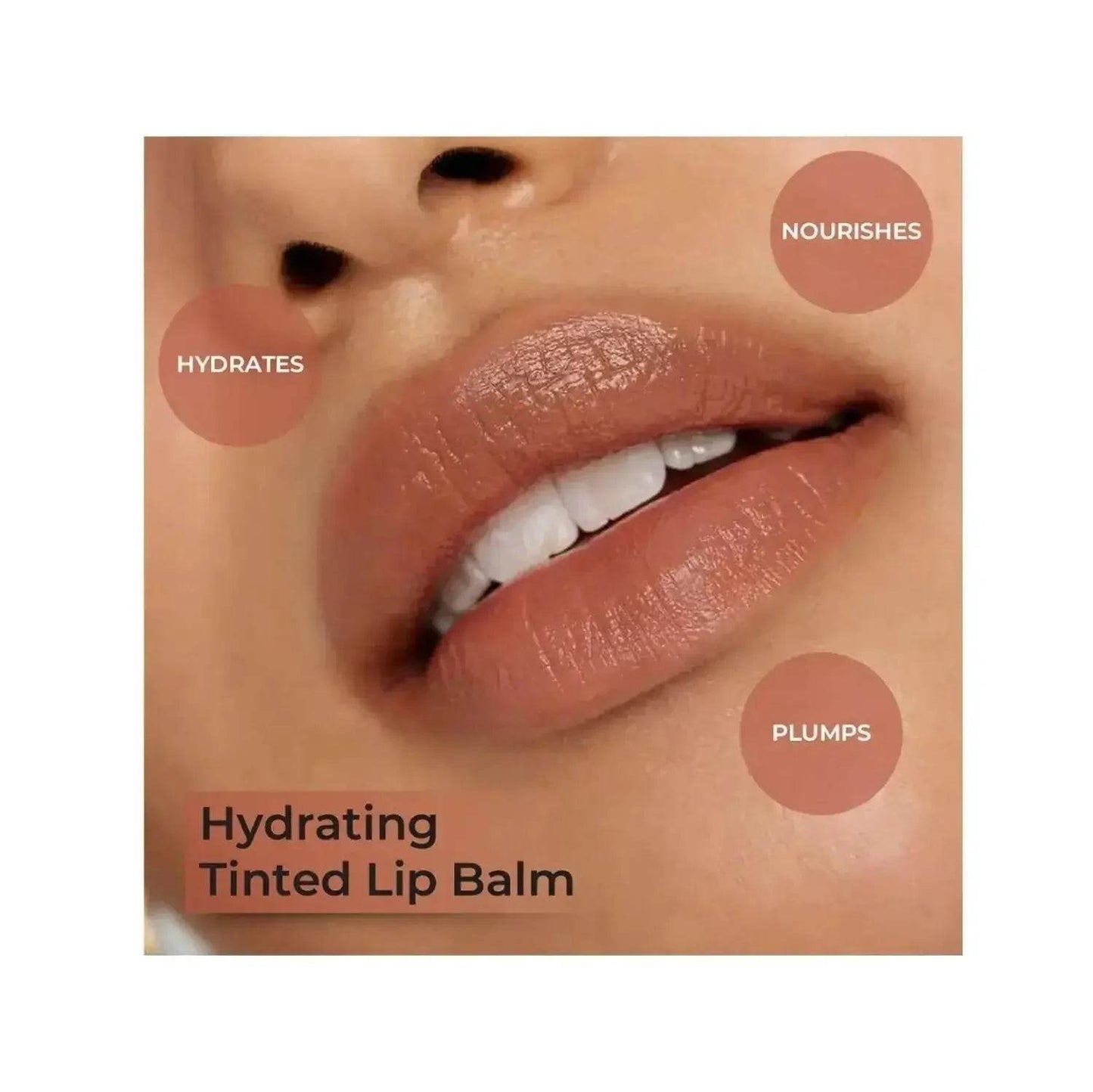 insight cosmetics hydrating tinted lip balm with hazelnut oil, 2.5gm (lp07-hazelnut)