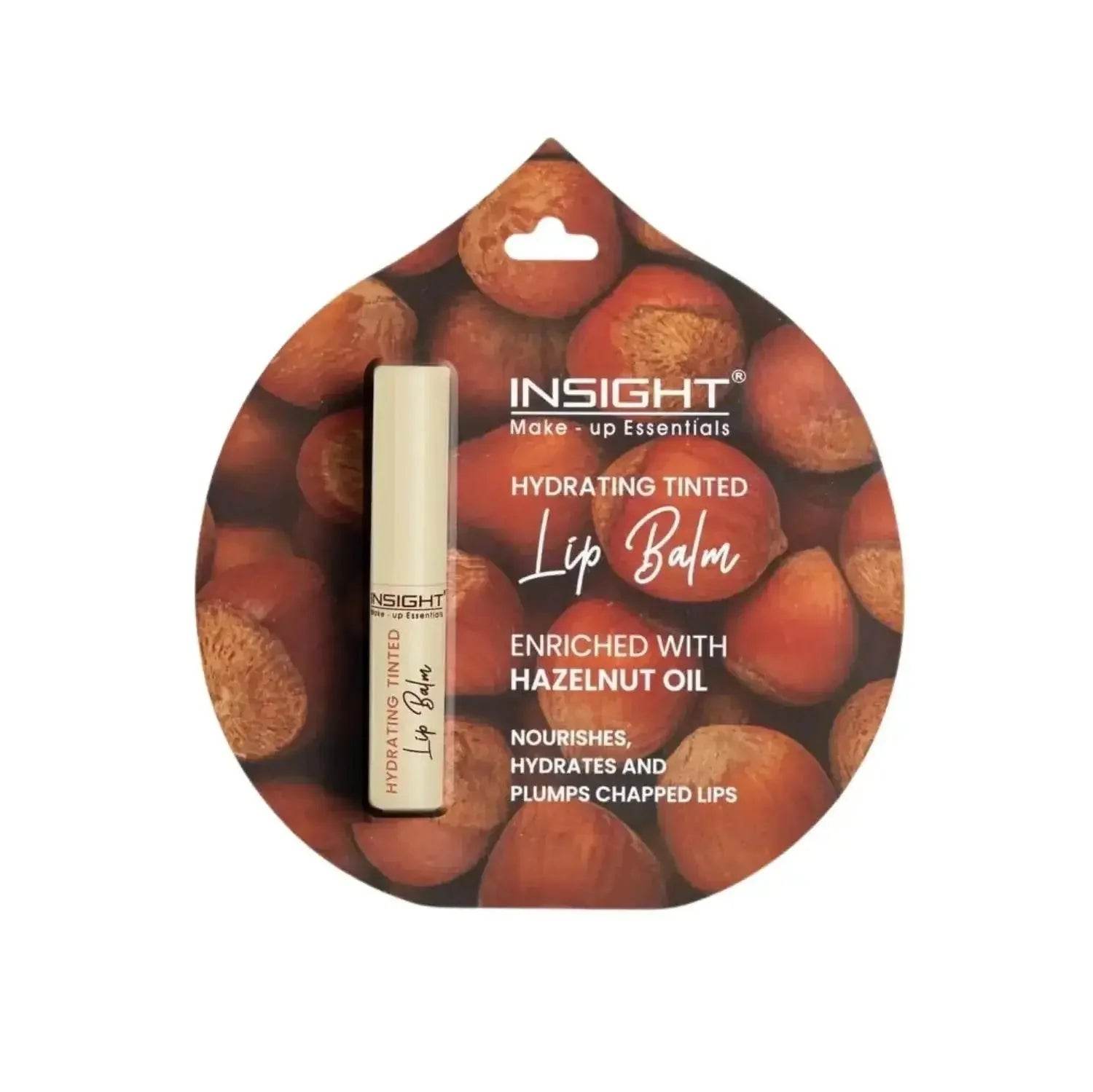 Insight Cosmetics Hydrating Tinted Lip Balm with Hazelnut Oil, 2.5gm (LP07-Hazelnut)