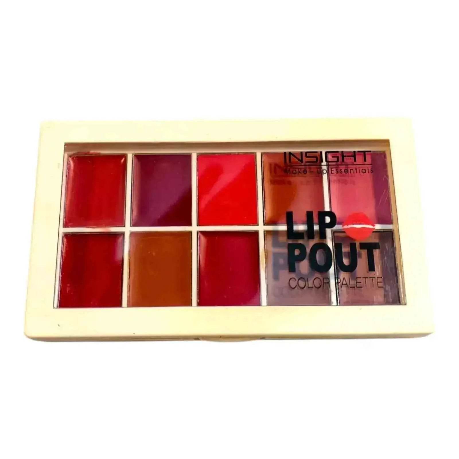 Insight Lip Pout Color Palette Volume 01 | Creamy, Highly Pigmented & Long-Lasting