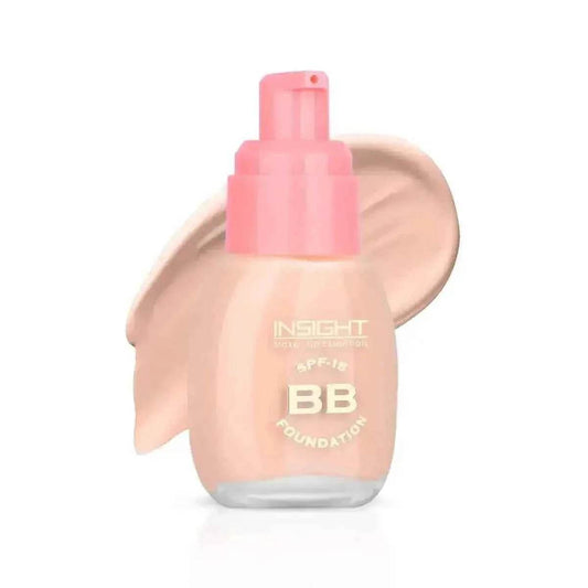 INSIGHT Natural BB Foundation Cream - Medium Beige, 30ml | Suitable for All Skin Types