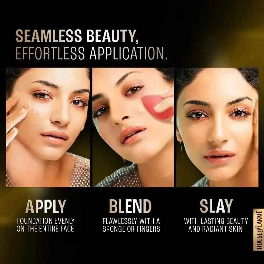 lakmé the original collection forever matte foundation | natural pearl | 27ml