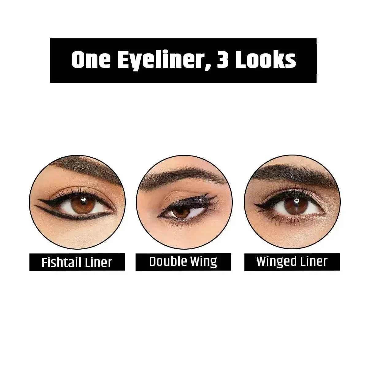 Liner Express Eyepen - Shiny Black | Precision Tip, Smudge-Proof, Long-Lasting