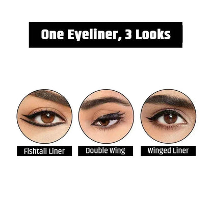 Liner Express Eyepen - Shiny Black | Precision Tip, Smudge-Proof, Long-Lasting