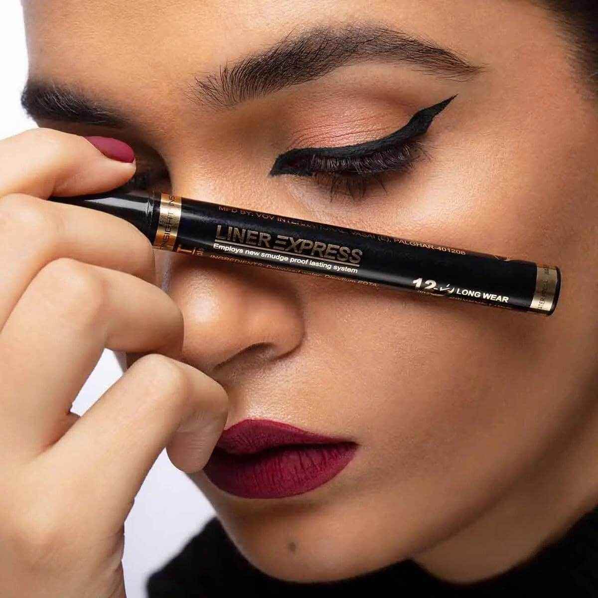 Liner Express Eyepen - Shiny Black | Precision Tip, Smudge-Proof, Long-Lasting