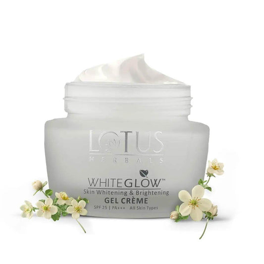 Lotus Herbals WhiteGlow Skin Whitening And Brightening Gel Cream, SPF-25, 35g