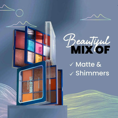 Mars Complete Makeup Kit – All-in-One Beauty Set for Face, Eyes & Lips