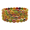 Multicolor Meenakari Gold-Plated Bangles Set
