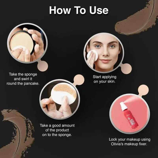 Olivia Pan Cake 100% Waterproof | Almond Dust - 26