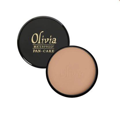 Olivia Waterproof Natural Honey Makeup Cream Concealer Pan Cake - 25g, Shade No. 24