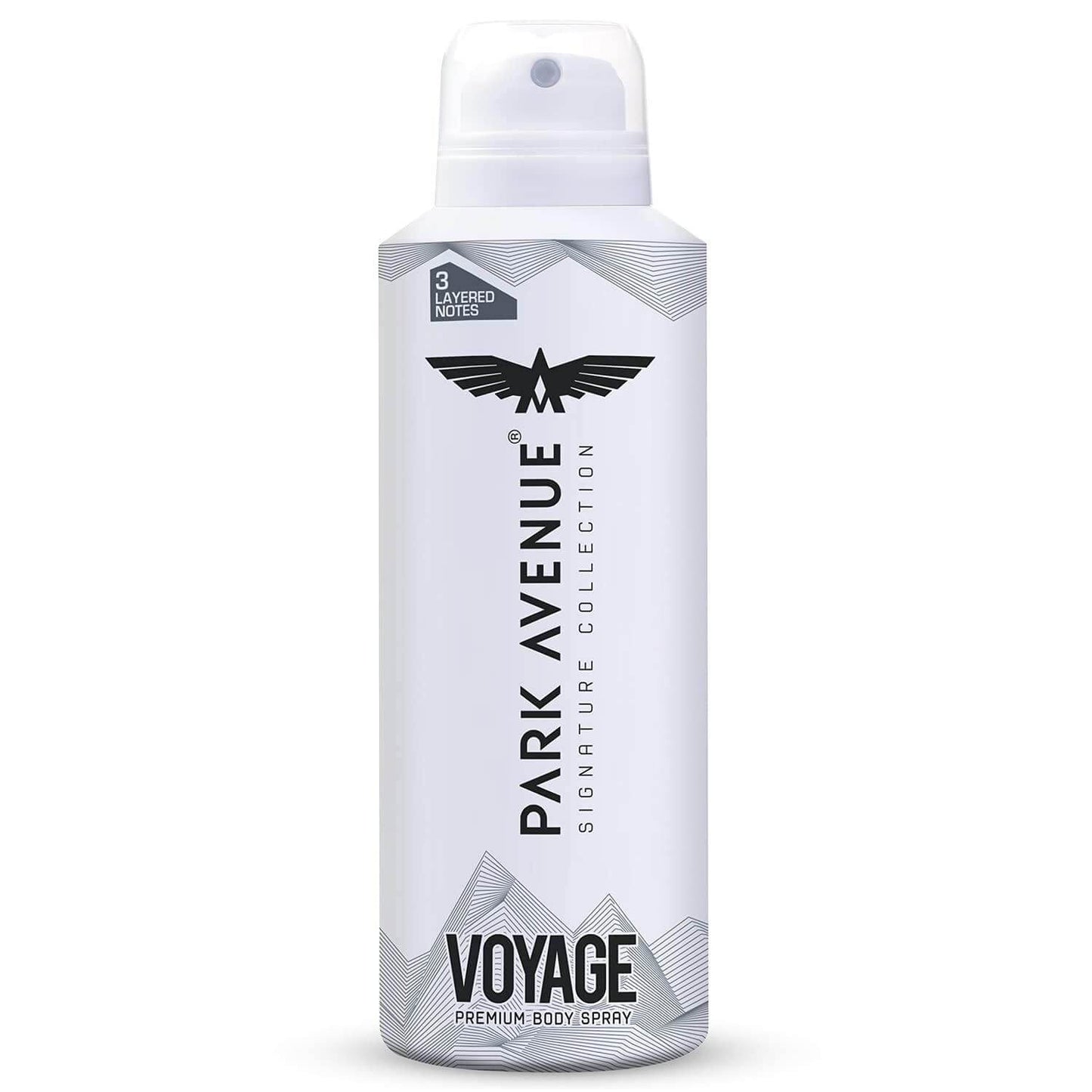 park avenue signature voyage men's deodorant spray - 150ml, long lasting protection