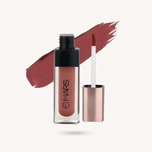 Popstar Liquid Mousse Lipstick – Soft Matte Finish | Weightless Texture | Long-Lasting & Non-Sticky | Intense Color Payoff | Waterproof Lip Tint